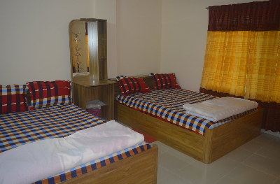 Twin Double bed (4 Person) - AC 307